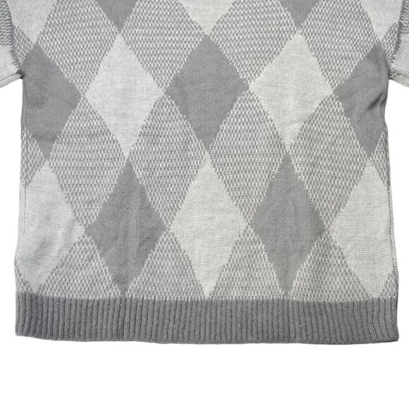 Vince Camuto Vivid Hues Argyle Classic Fit Womens Pullover Sweater - Picture 8 of 9